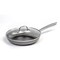 Lehman's Cast Iron Skillet - Nitrogen Hardened Cookware, Tough but Lightweight, No Need to Season, Heatproof Glass Lid Included